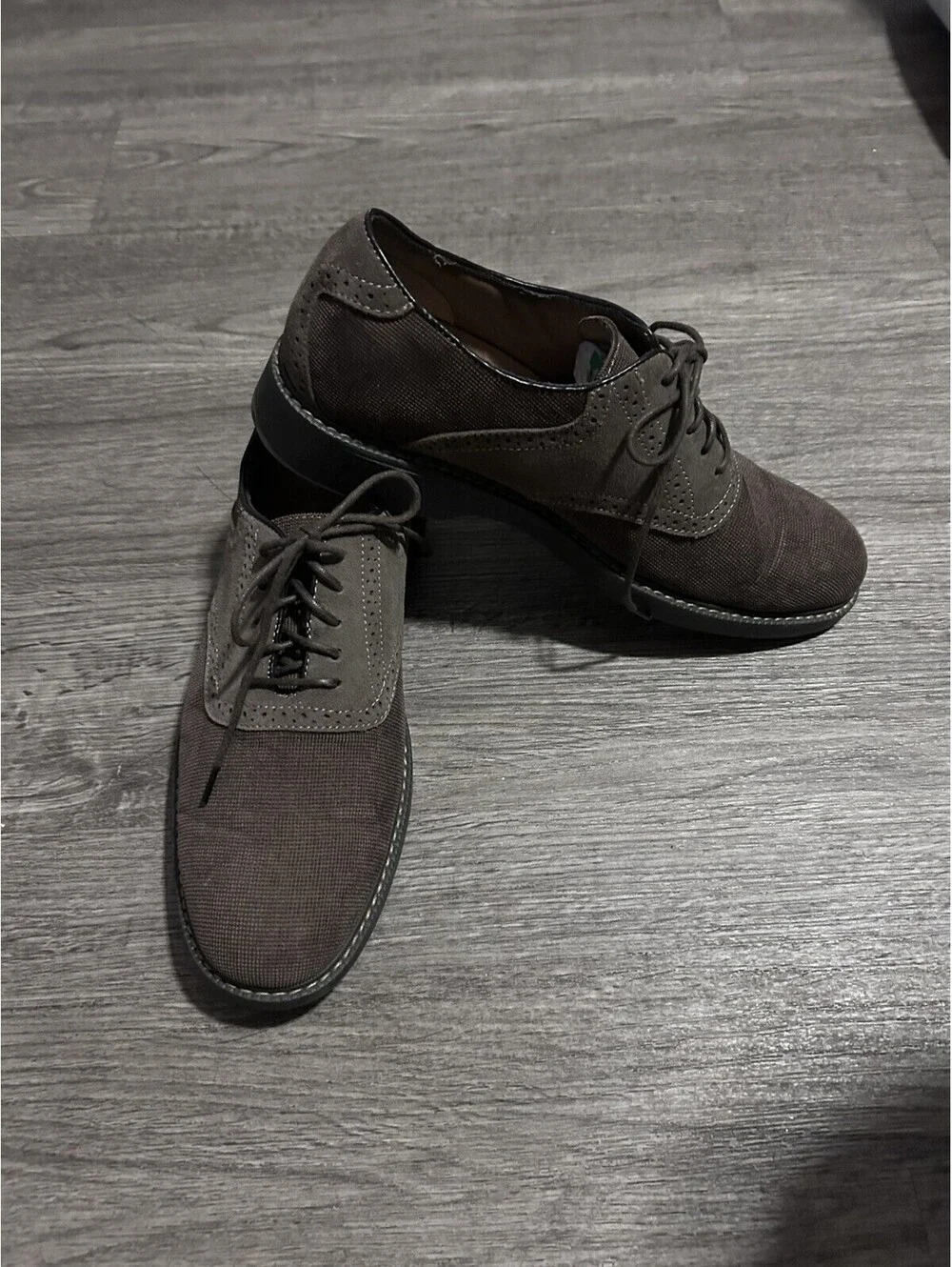 G.H. Bass & Co Shoes Mens 10.5 M Chadwick Wingtip Oxford Brown Leather Casual